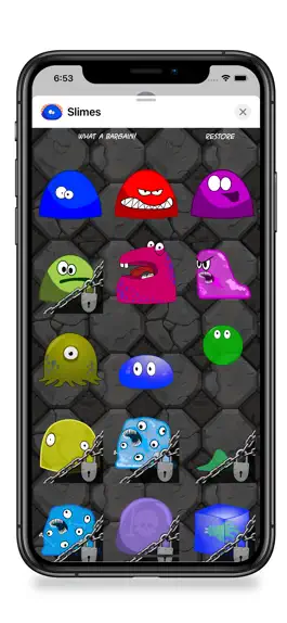 Game screenshot Blobs & Slimes Stickers mod apk