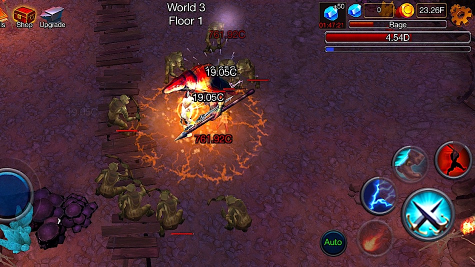 #6. Dungeon Clash - 3D Idle RPG (iOS) By: Solaris Mobile Tecnologia LTDA