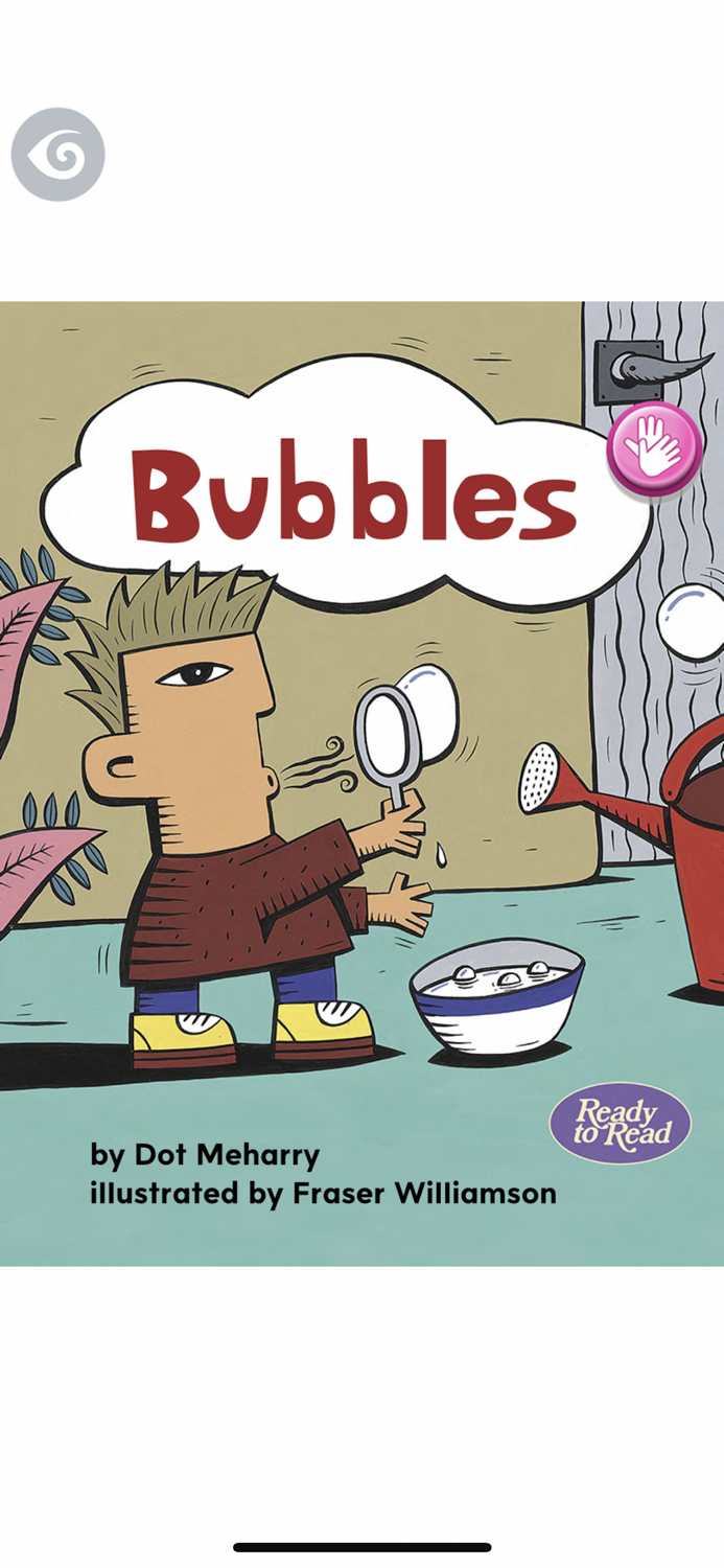 Bubbles - Ready to Read
