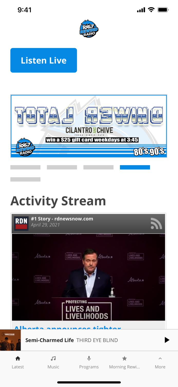 106.7 Rewind Radio - Red Deer