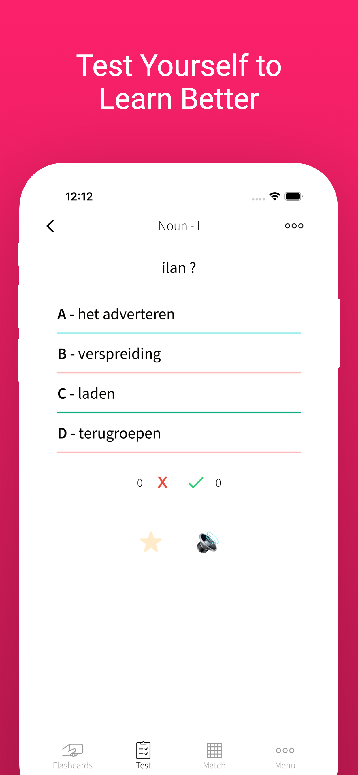 Practice Dutch Turkish Words