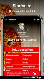 pizza eck frankfurt am main iphone screenshot 2