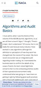 ISACA Journal screenshot #5 for iPhone