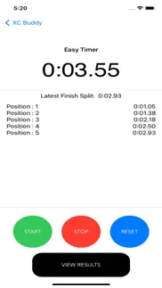 xc buddy race timer iphone screenshot 4