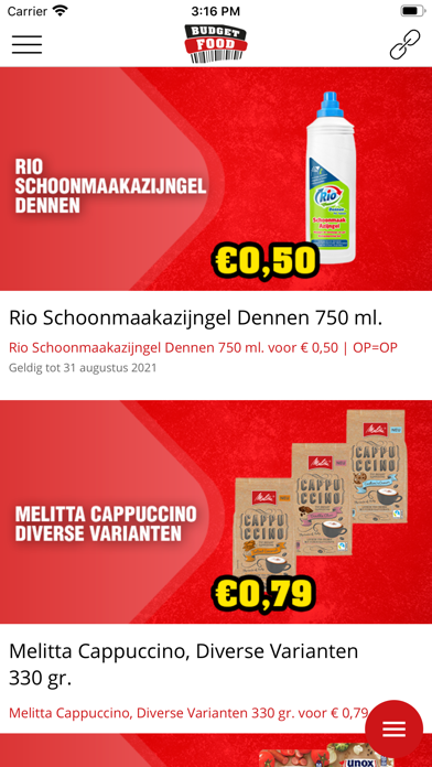 Budget Food Screenshot