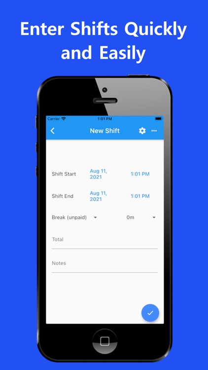 Work Log - Shift Tracker