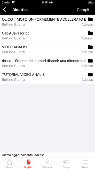 AANT Accademia Studenti Screenshot