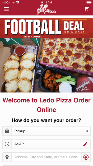 Screenshot #1 pour Ledo Pizza