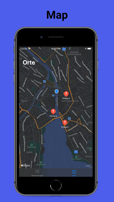 BewerbungsTracker Screenshot