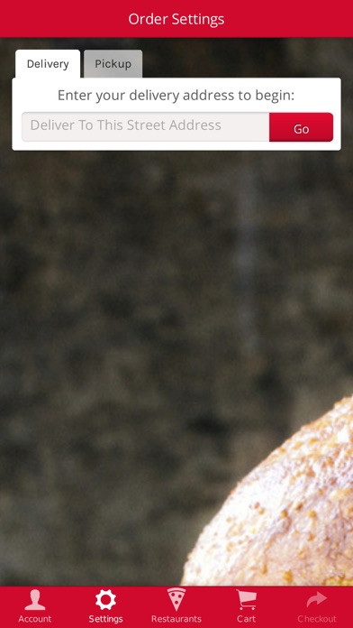 Premium Food Delivery LLC. Screenshot