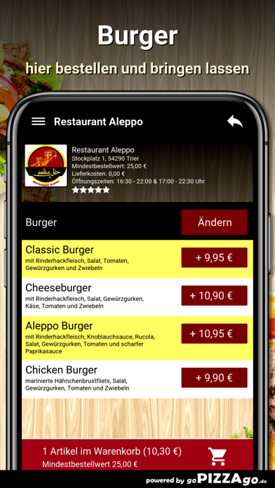Restaurant Aleppo Trier screenshot 6