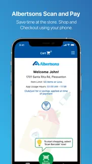 albertsons scan&pay iphone screenshot 1