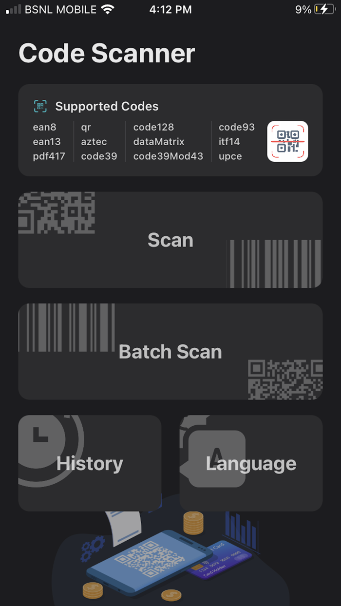 QR Reader and Document Scanner