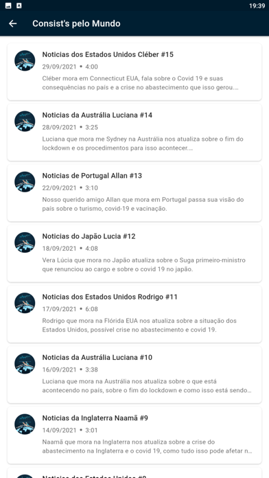 ConsistApp Screenshot