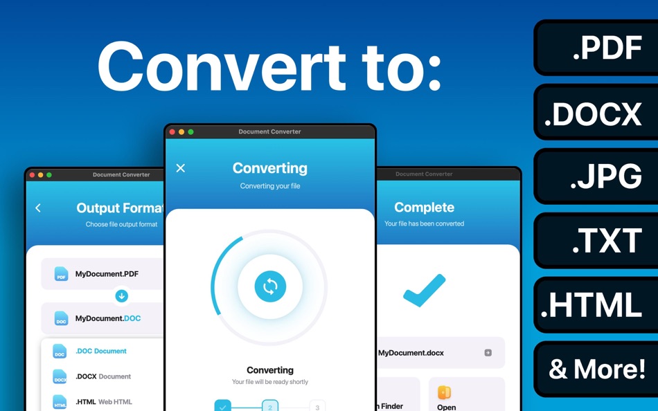 #1. The Document Converter (macOS) 来自: Float Tech, LLC