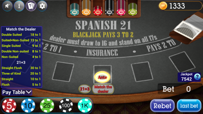 How to cancel & delete Spanish Blackjack 21 from iphone & ipad 1