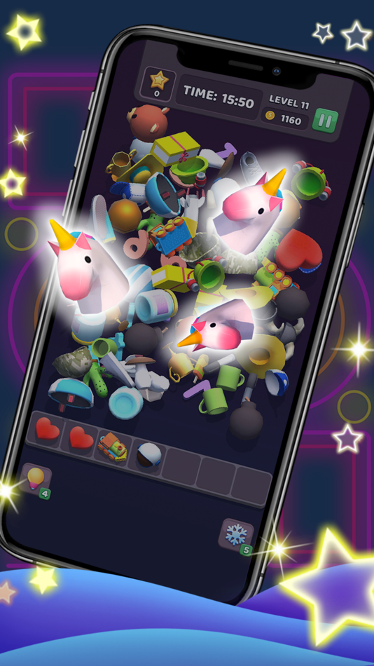 #4. Tile Master 3D: Matching Games (iOS) Bởi: HIGGS TECHNOLOGY CO., LIMITED