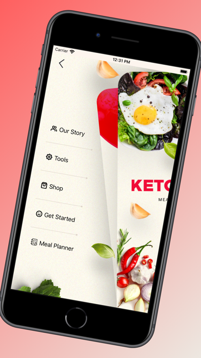 KetoJane Diet Meal Plans Screenshot