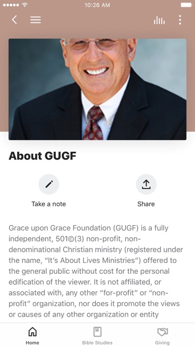 Grace Upon Grace Foundation screenshot 2