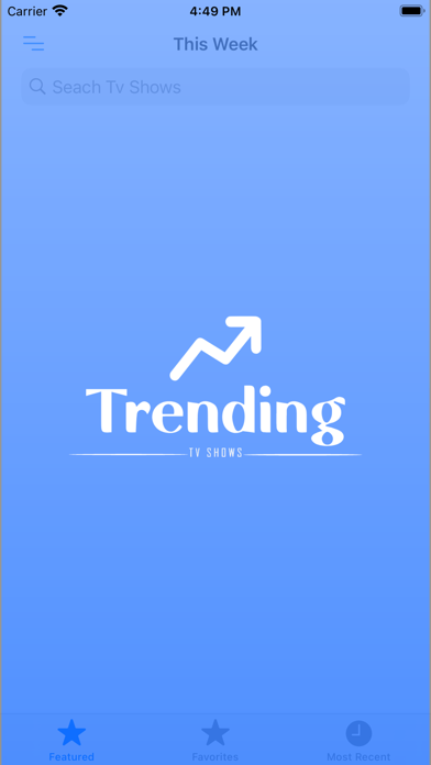 Trending Tv-Shows Screenshot