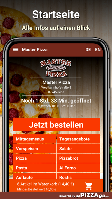 Master Pizza Jena screenshot 2