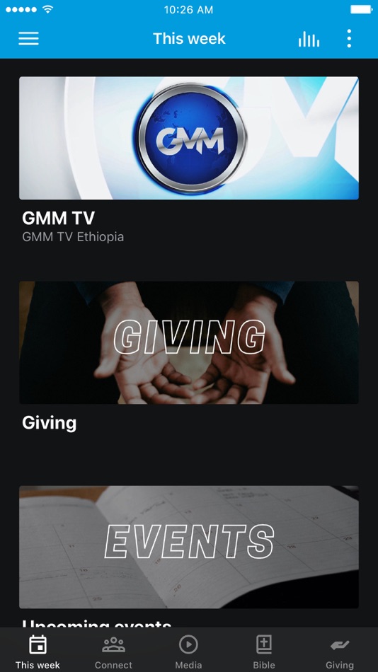 #1. IEEC-GMM TV (iOS) بواسطة: INTERNATIONAL ETHIOPIAN EVANGELICAL CHURCH, INC