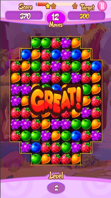 Fruit Candy Smash Game Screenshot