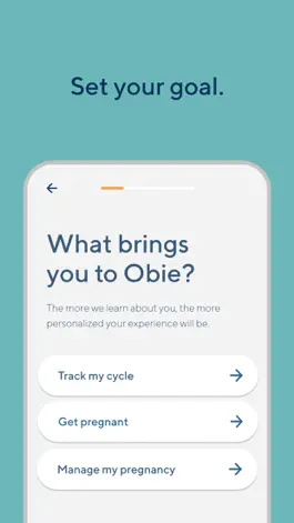 Game screenshot Obie: Fertility, cycle tracker mod apk