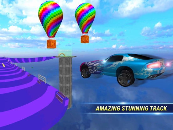 SuperHero Ramp Car Stunt 3Dのおすすめ画像1