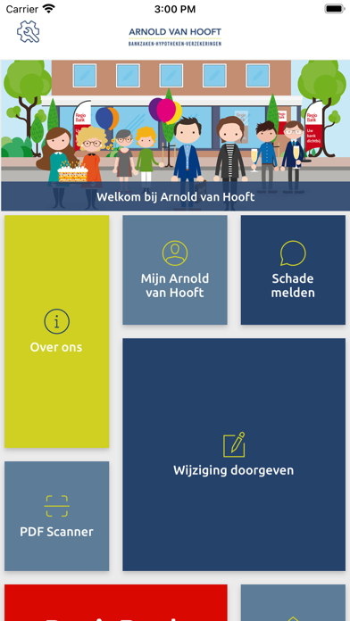 Arnold van Hooft Adviseurs Screenshot