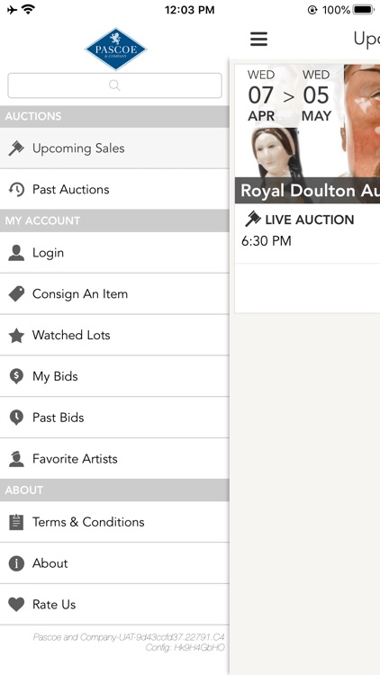 Pascoe Auctions screenshot-3