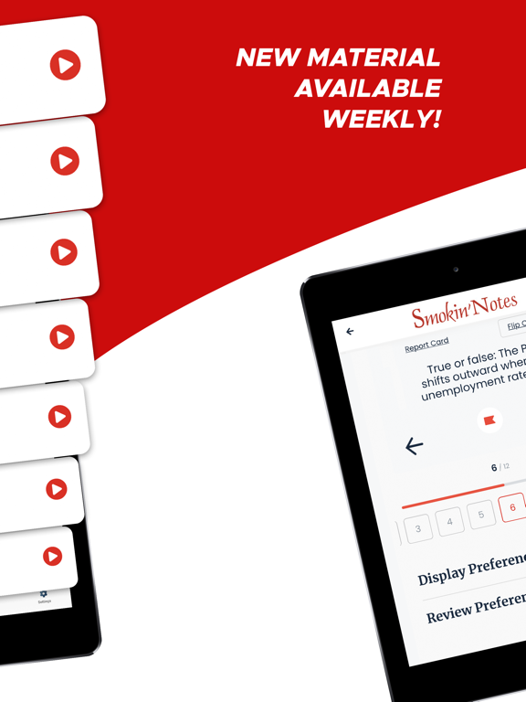Smokin'Notes iPad screenshot 2 - Education app