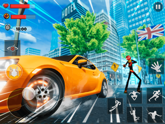 Screenshot #6 pour stickman Spider corde héros 3d