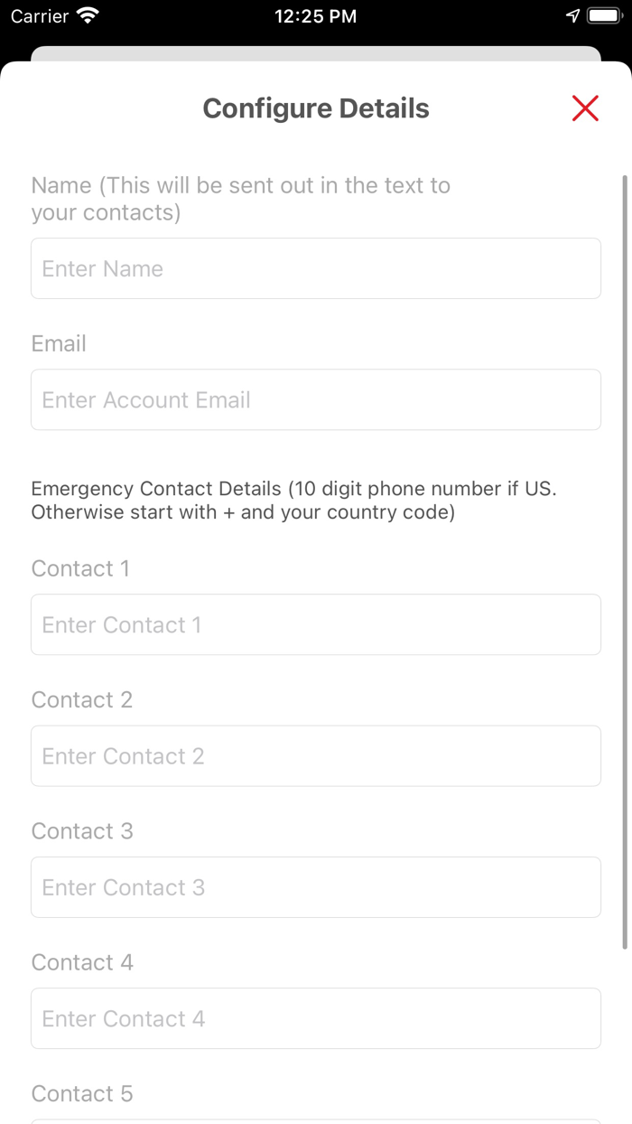 Emergency Big Red Button