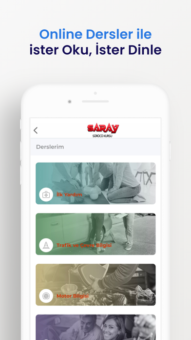 Saray Sürücü Kursu Screenshot