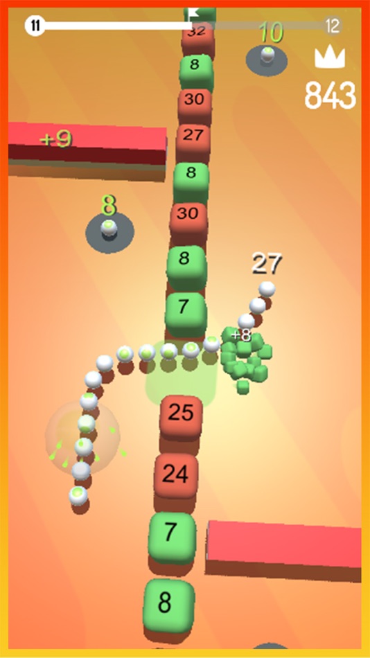 #1. Snake Game 3D (iOS) 由: Oneiric Gaming