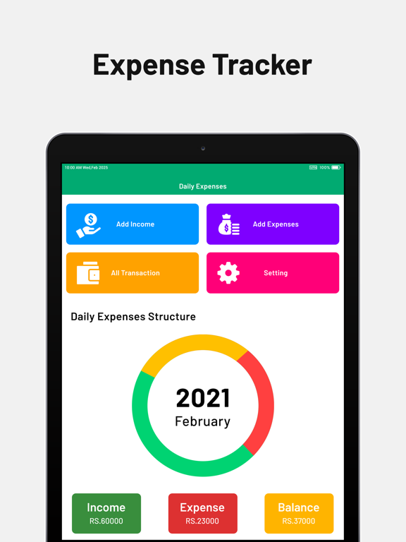 Screenshot #4 pour Budget Planner & Tracker