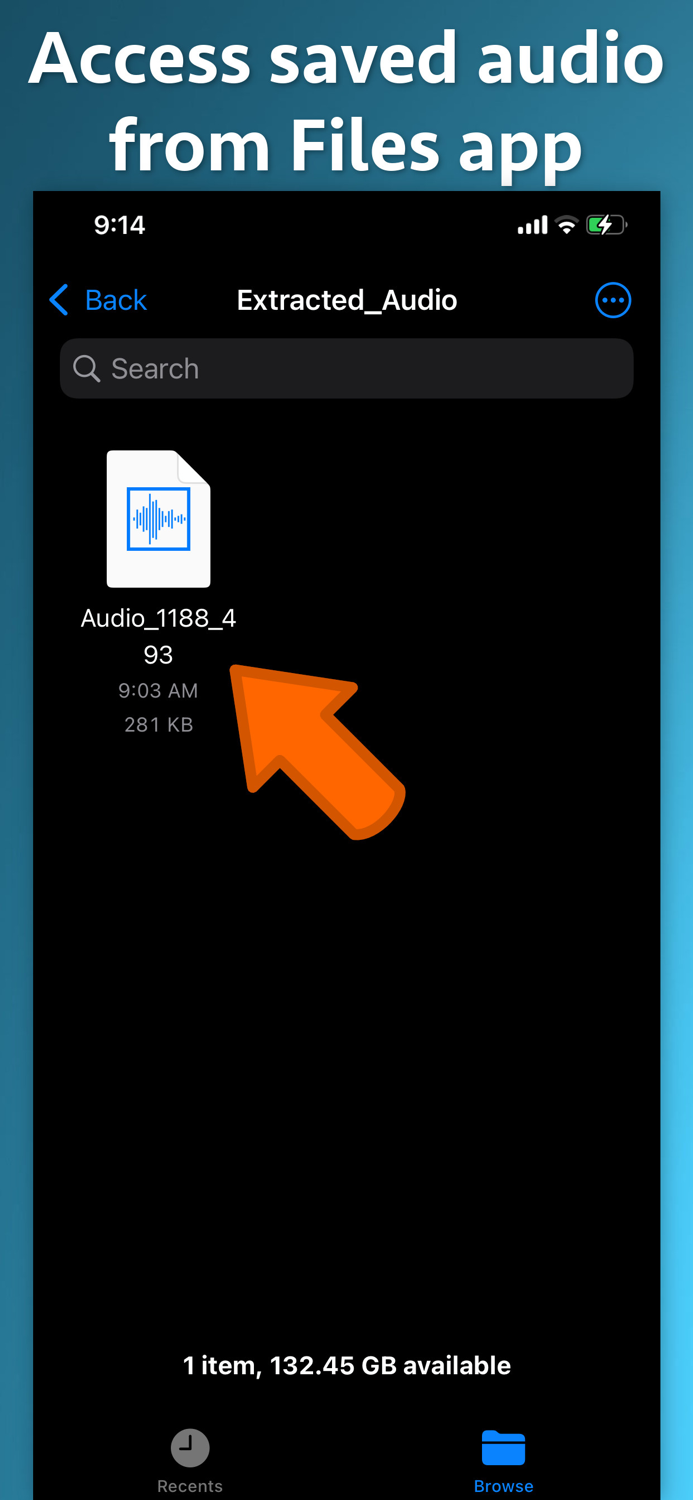 Video to Audio Extractor