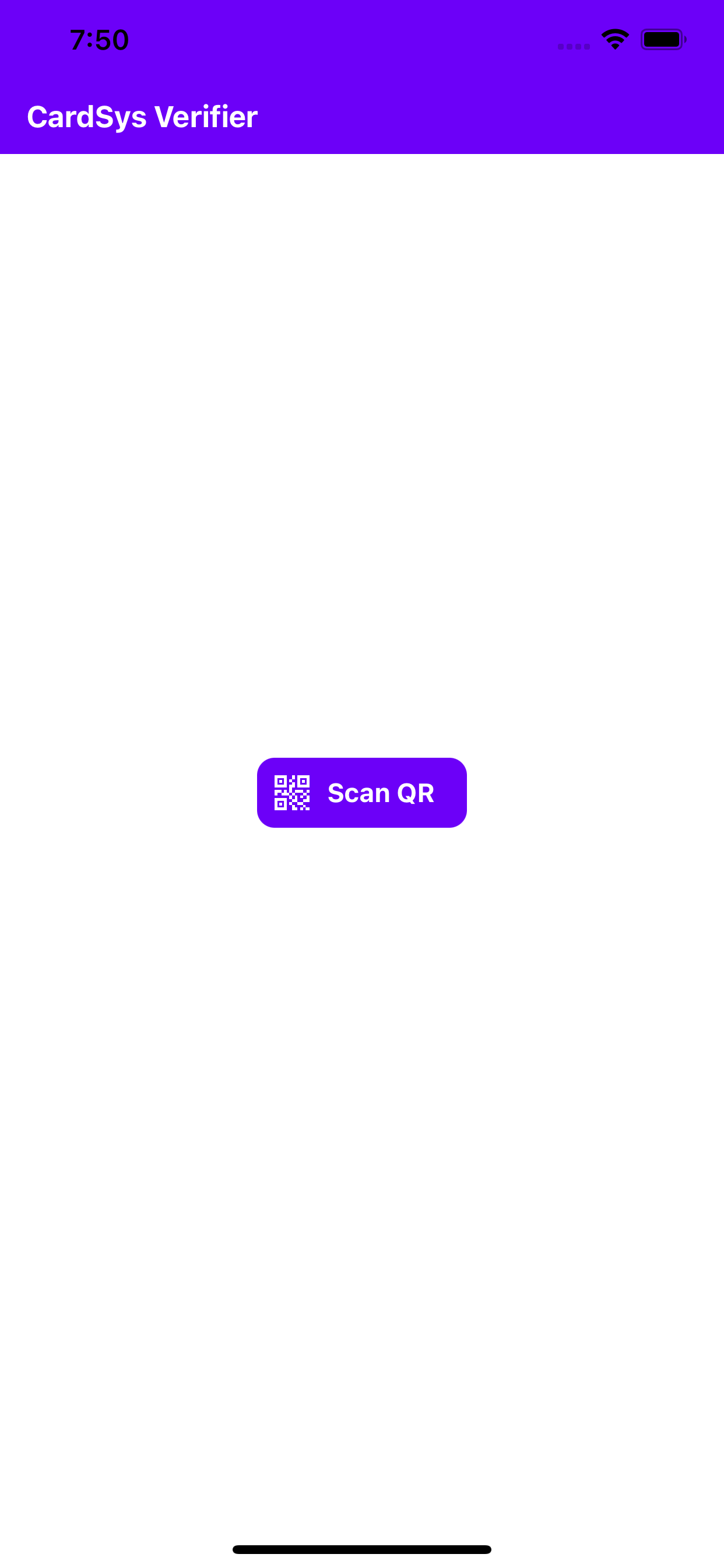 CardSys Verifier