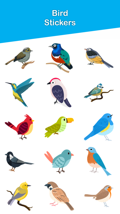 Bird Stickers! Screenshot