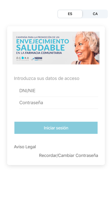 Screenshot #2 pour AGORA ENVEJECIMIENTO SALUDABLE