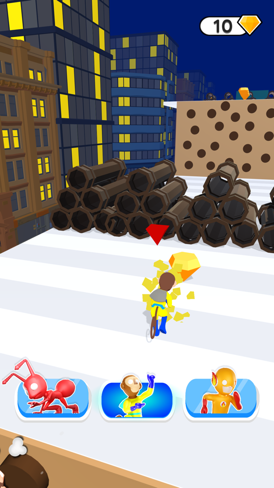 #1. Super Hero Run 3D (iOS) 由: 8SEC