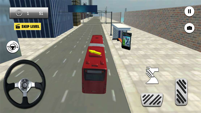 Metro Bus Parking Game 3D