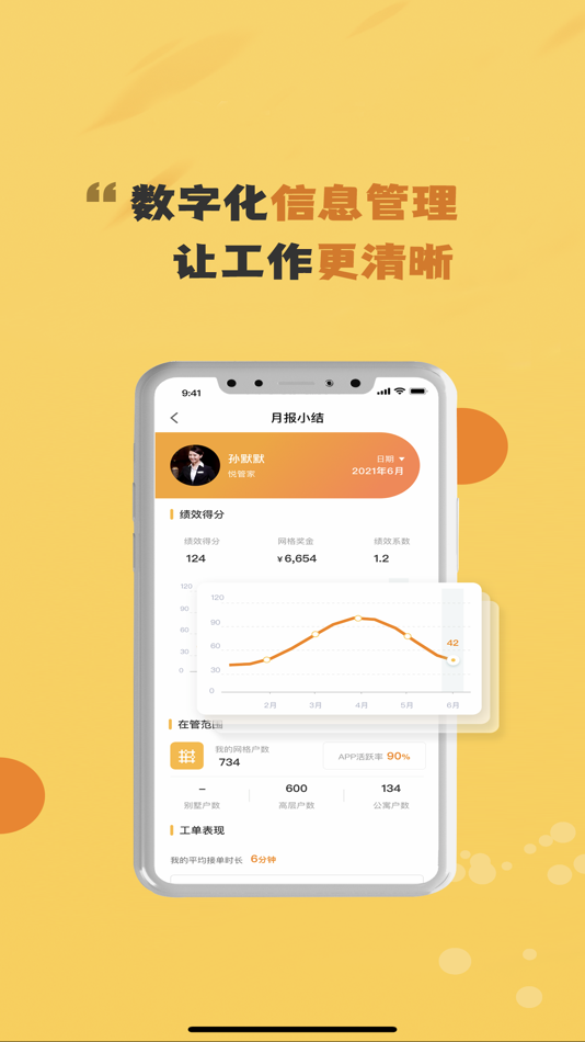 #4. 小悦-管家工作台 (iOS) 由: 常州新橙信息技术有限公司