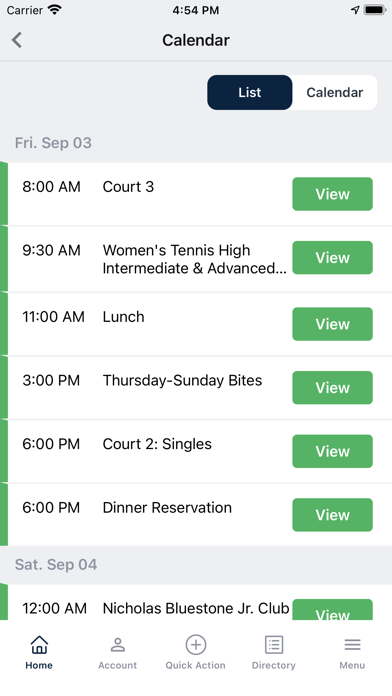 Rockrimmon Country Club Screenshot