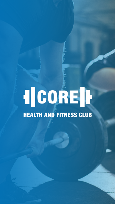 Core Health and Fitness Club Screenshot