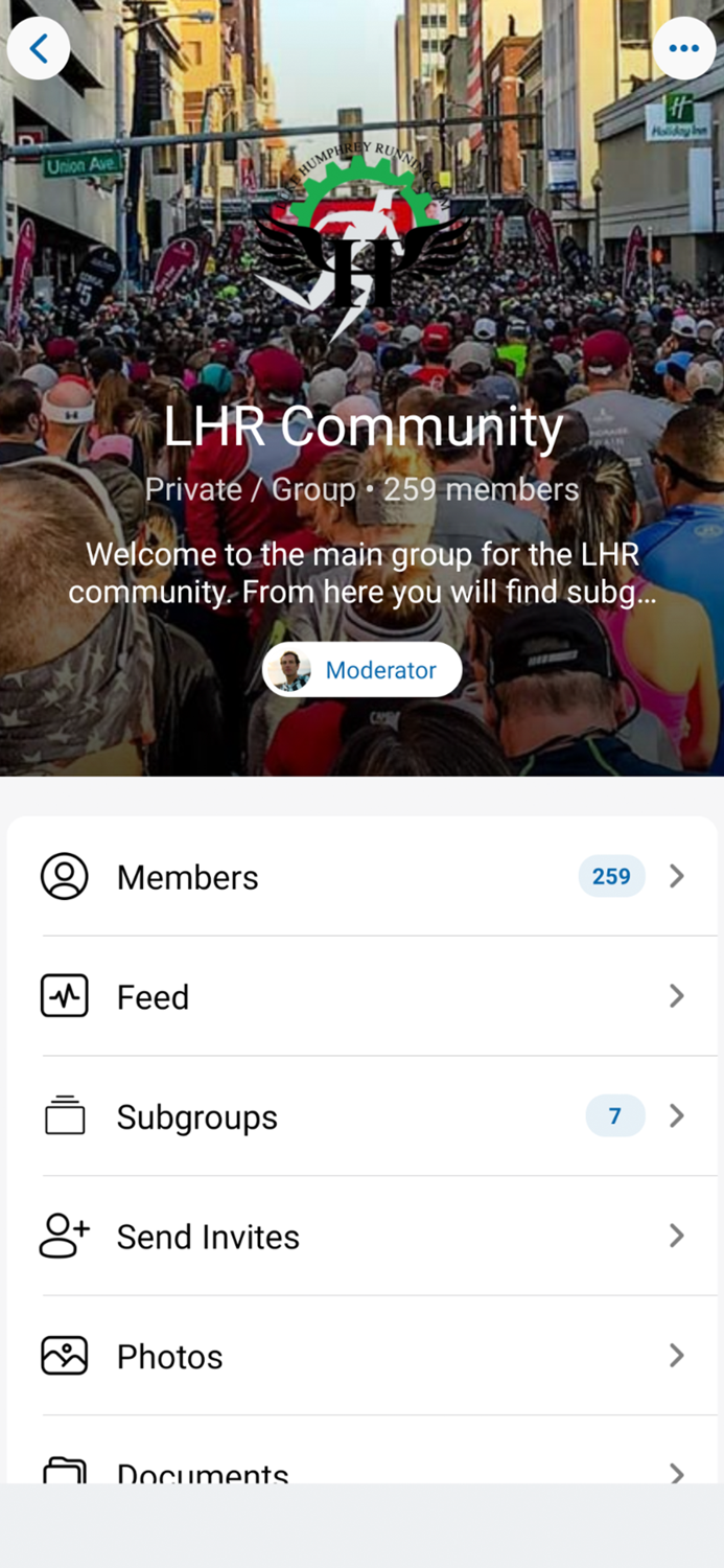 Luke Humphrey Running