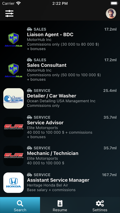 USA Motor Jobs Screenshot