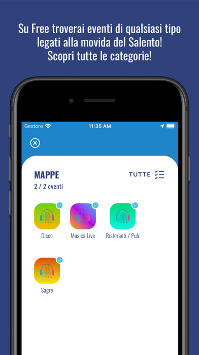 FreeApp Salento Screenshot