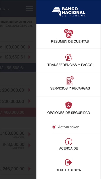 Banca Móvil de BNP screenshot-3